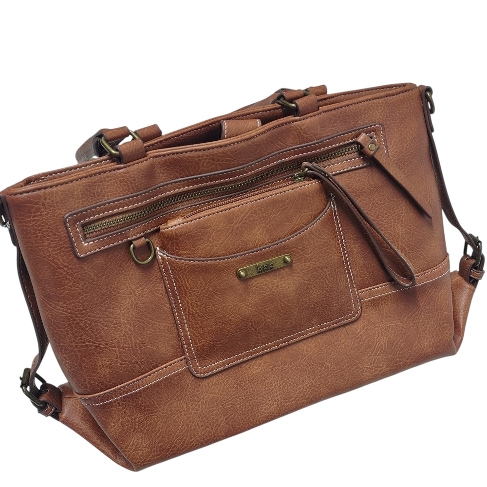 BOC Saddle Amherst Satchel Satchel Women Brown Handbags - Picture 5 of 14